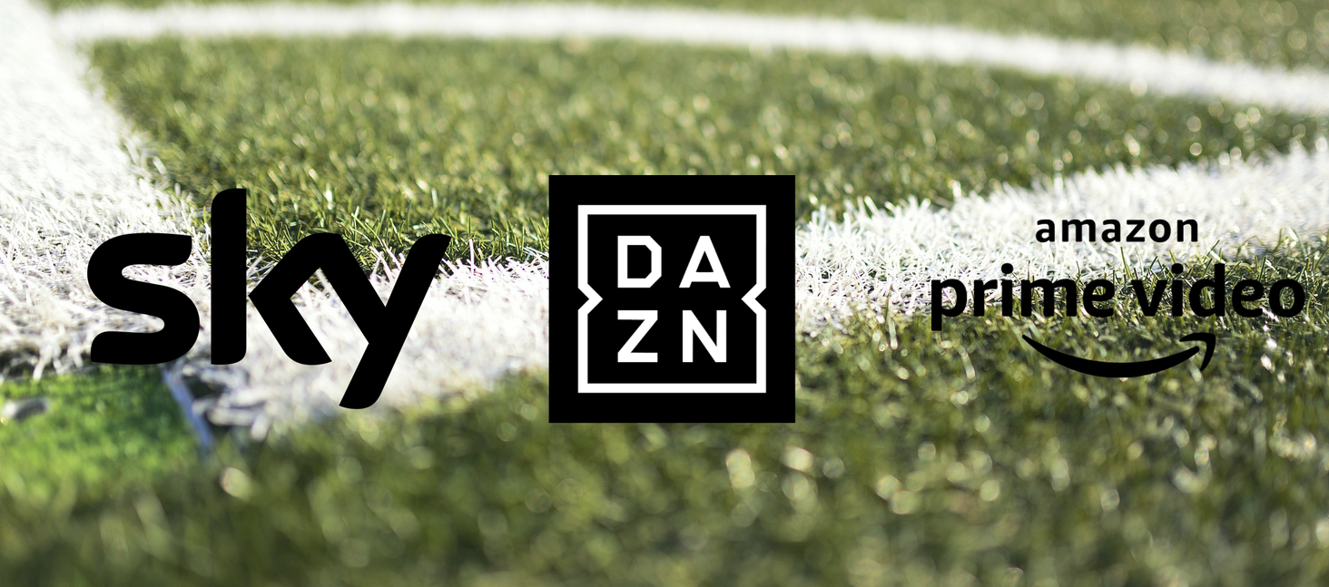 Live-Fußball bei uns auf Sky, DAZN und Amazon Prime Video